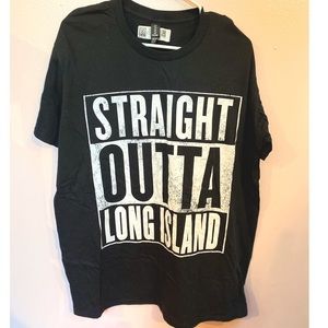 Straight Outta Long Island Short Sleeve Tee